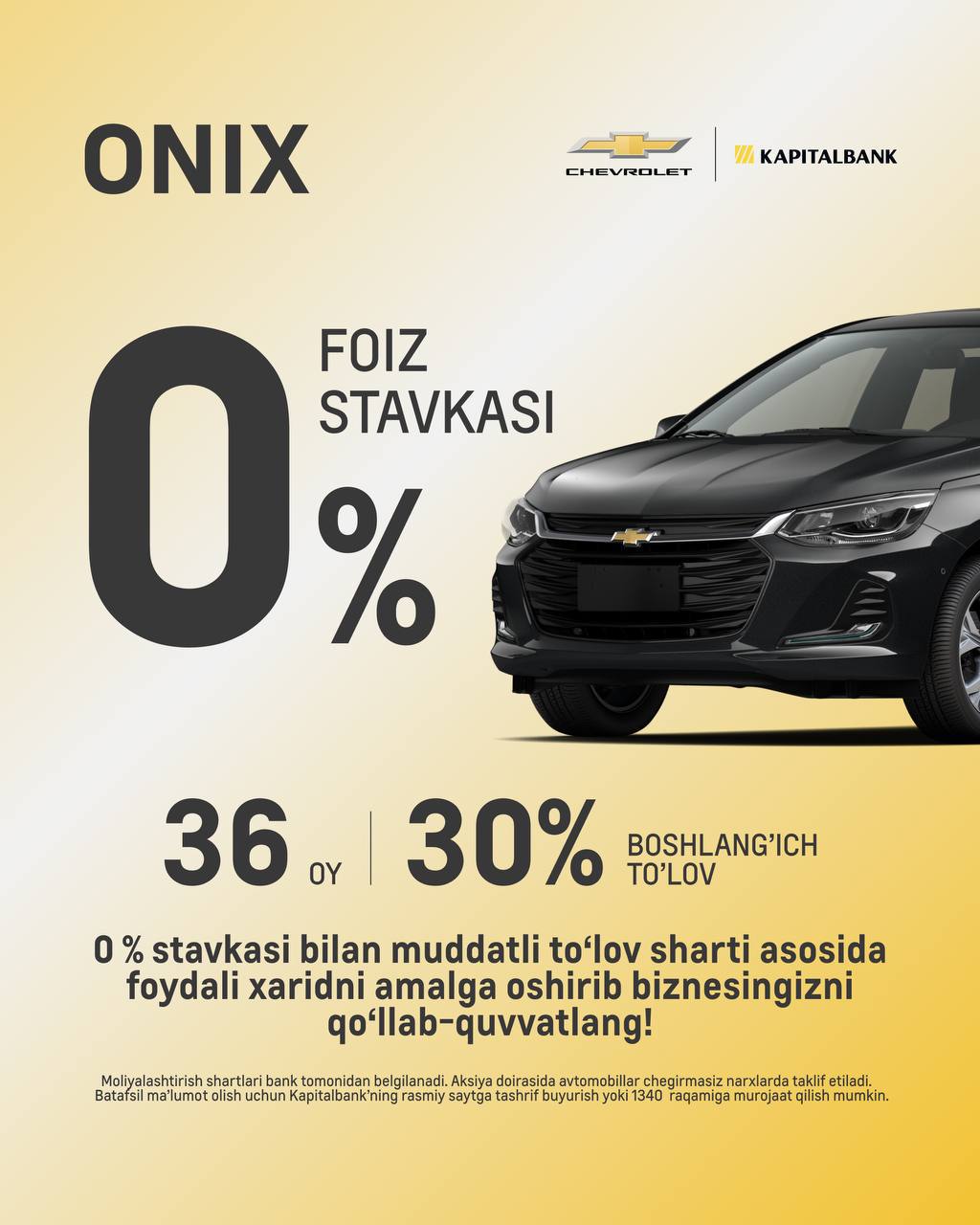 0 % bilan bir qadam oldinda boʻling